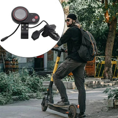 Electric Scooter LCD Display Control Panel WithThumb Throttle For - VirtuousWares.Store
