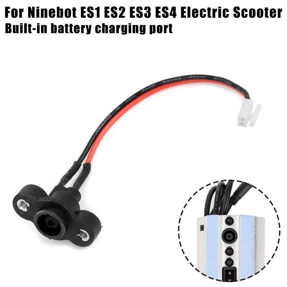 Electric Scooter Power Charger Cord Cable Controller Charging Port - VirtuousWares.Store