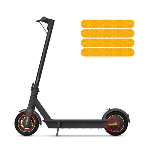 Electric Scooter Side Reflective Strap Stickers For Ninebot Max G30 - VirtuousWares.Store