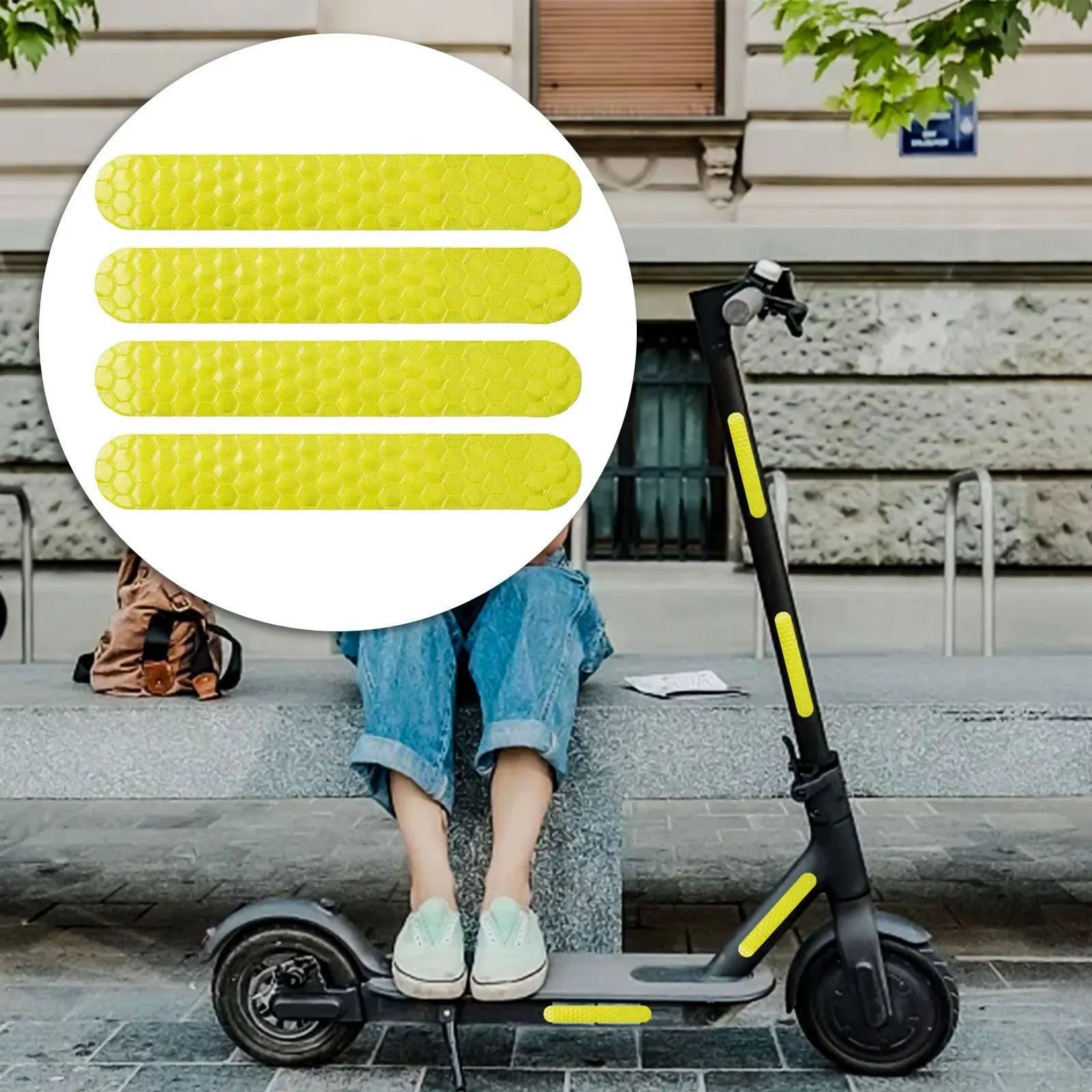 Electric Scooter Side Reflective Strap Stickers For Ninebot Max G30 - VirtuousWares.Store