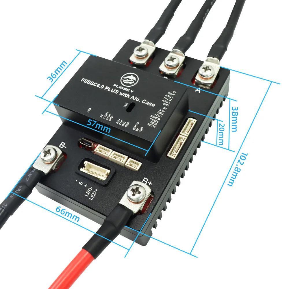 Electric Speed Controller FLIPSKY FSESC6.9 Plus Based on vesc6.6® With - VirtuousWares.Store