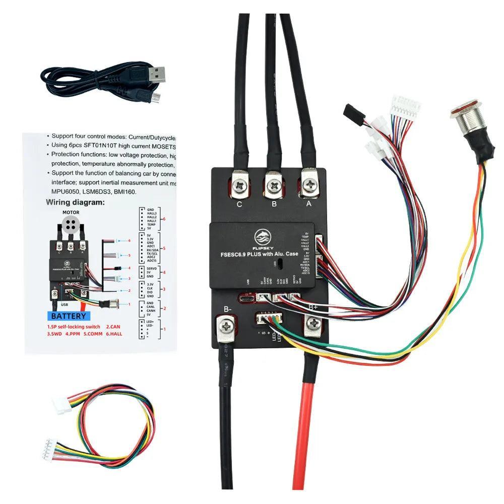 Electric Speed Controller FLIPSKY FSESC6.9 Plus Based on vesc6.6® With - VirtuousWares.Store