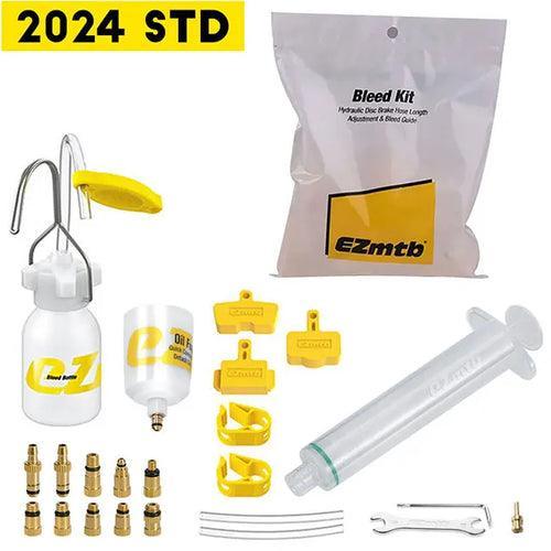 Ezmtb Bicycle Hydraulic Disc Brake Oil Bleed Kit Tools For ,SRAM, - VirtuousWares.Store