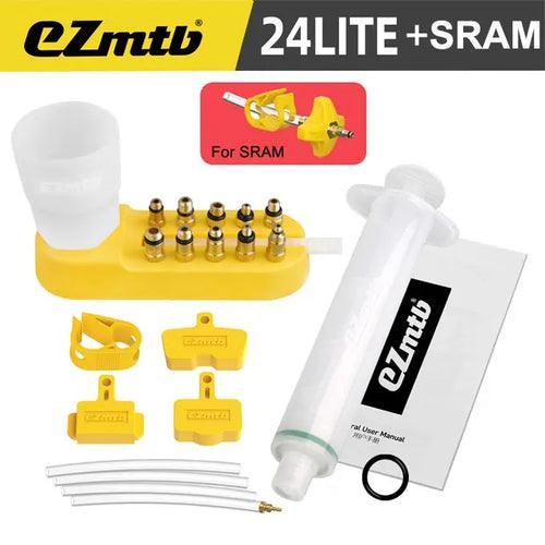 Ezmtb Bicycle Hydraulic Disc Brake Oil Bleed Kit Tools For ,SRAM, - VirtuousWares.Store