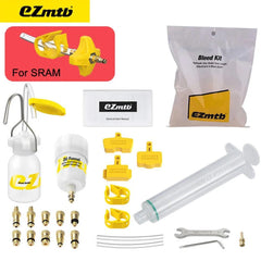 Ezmtb Bicycle Hydraulic Disc Brake Oil Bleed Kit Tools For ,SRAM, - VirtuousWares.Store