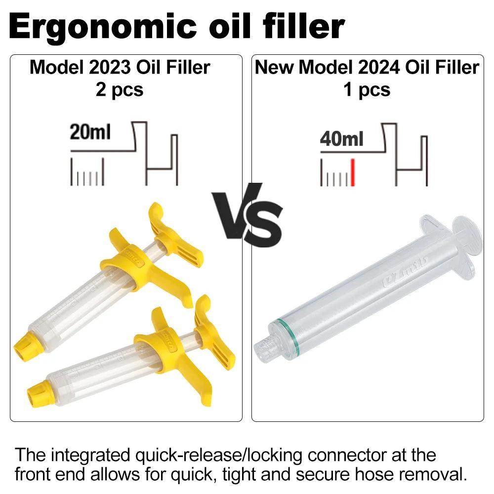 Ezmtb Bicycle Hydraulic Disc Brake Oil Bleed Kit Tools For ,SRAM, - VirtuousWares.Store