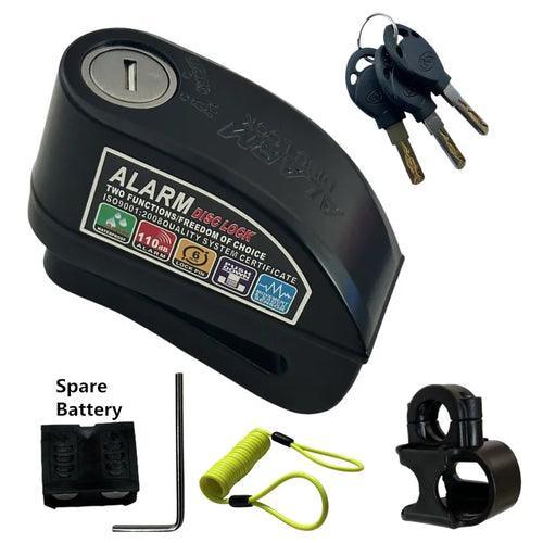 Falante Motorcycle Disc Brake Alarm Lock difunctional waterproof - VirtuousWares.Store