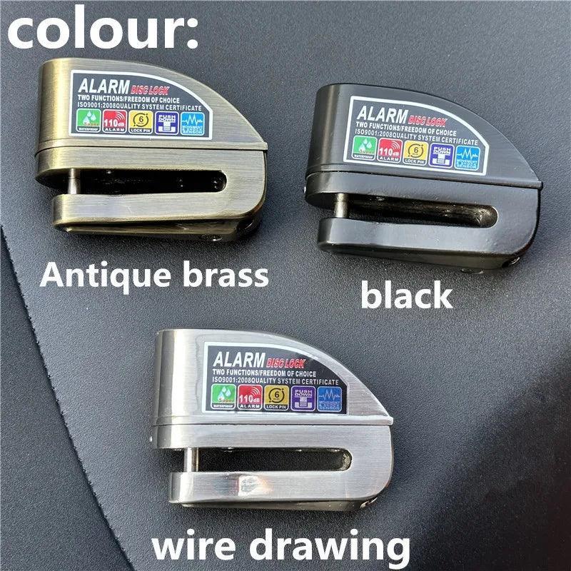 Falante Motorcycle Disc Brake Alarm Lock difunctional waterproof - VirtuousWares.Store