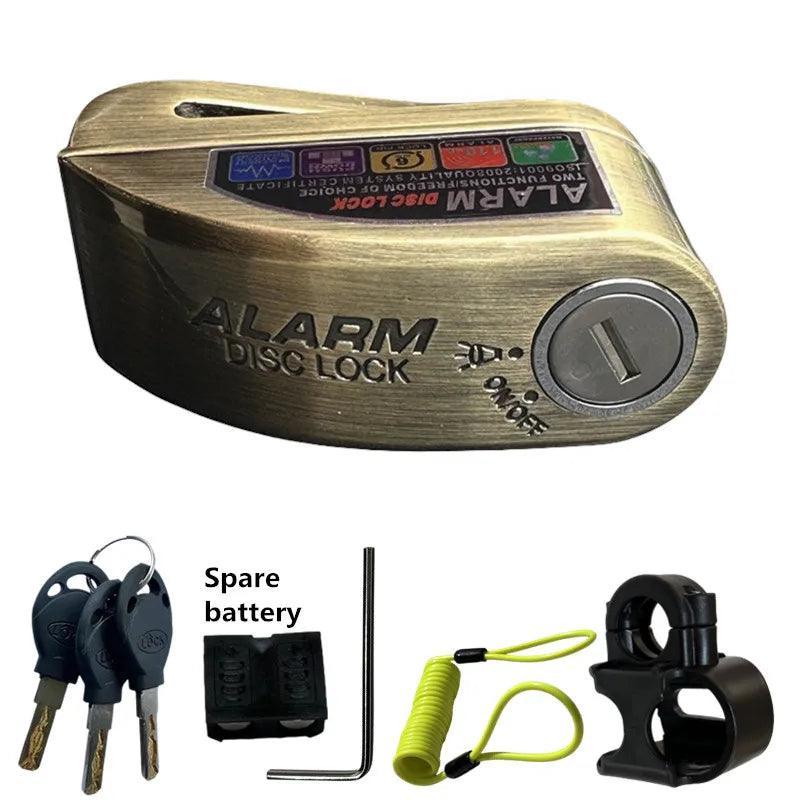 Falante Motorcycle Disc Brake Alarm Lock difunctional waterproof - VirtuousWares.Store