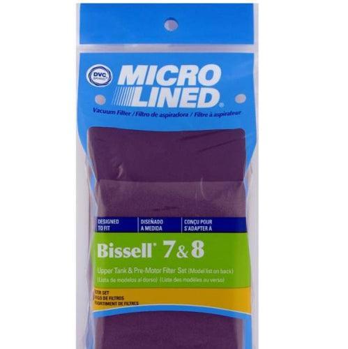 Filter, DVC Bissell 7/8 Upr Tank & Pre-Mtr Kit 1Pk - VirtuousWares.Store