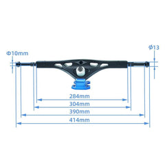 Flipsky 16.3" CNC New Upgrade RKP Trucks For DIY Electric Skateboard | - VirtuousWares.Store