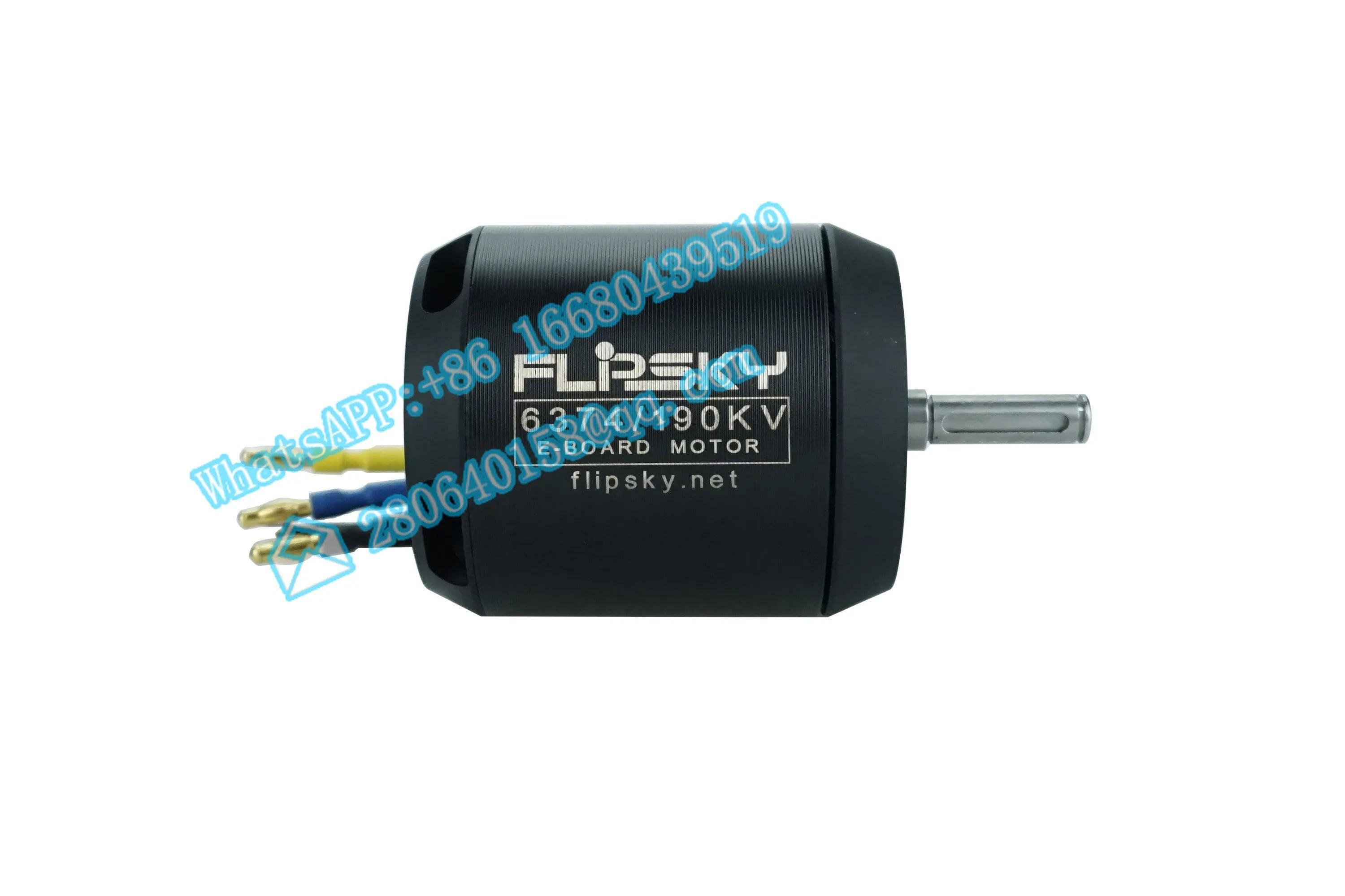 Flipsky 48v brushless dc motor 12S 6374 Belt Electric Skateboard Motor - VirtuousWares.Store