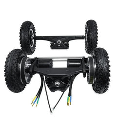 Flipsky 6374 Motor Terrain Tire Kit Whole Set with Wheels Motors Front - VirtuousWares.Store