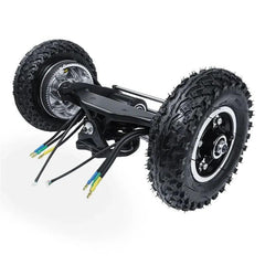 Flipsky 6374 Motor Terrain Tire Kit Whole Set with Wheels Motors Front - VirtuousWares.Store