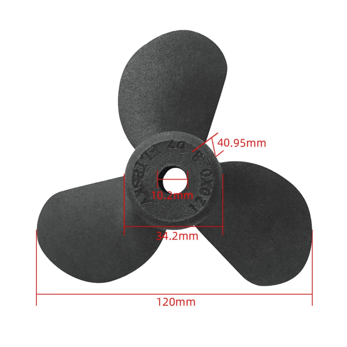 Flipsky 65150 Motor+3.8 Inch Propeller 160KV 3000W IP68 BLDC Motor/ESC - VirtuousWares.Store