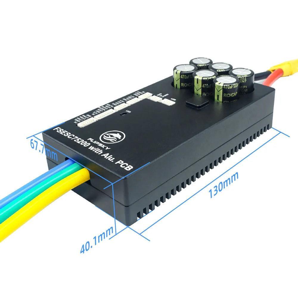 Flipsky 75200 84V 200A High Current with Aluminum PCB Based on VESC - VirtuousWares.Store