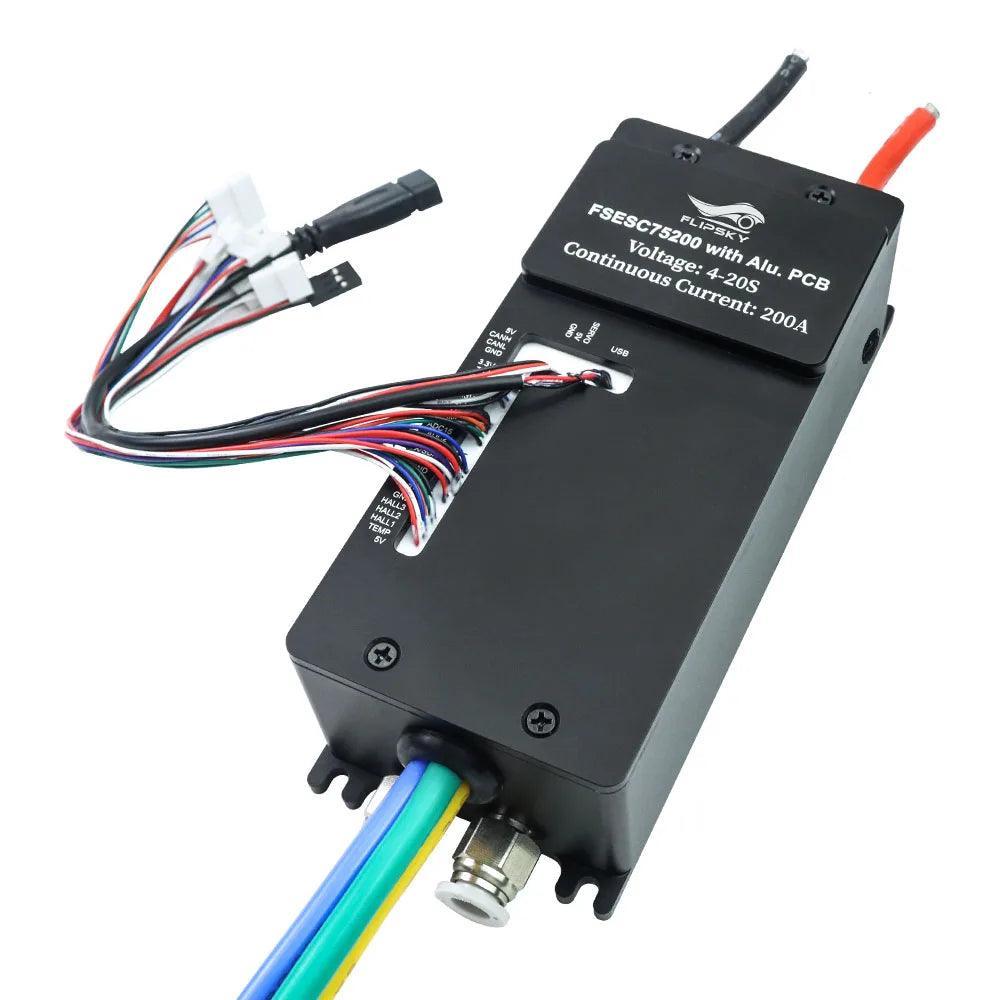 Flipsky 75200 84v High Current Fsesc With Water Cooling Enclosure - VirtuousWares.Store