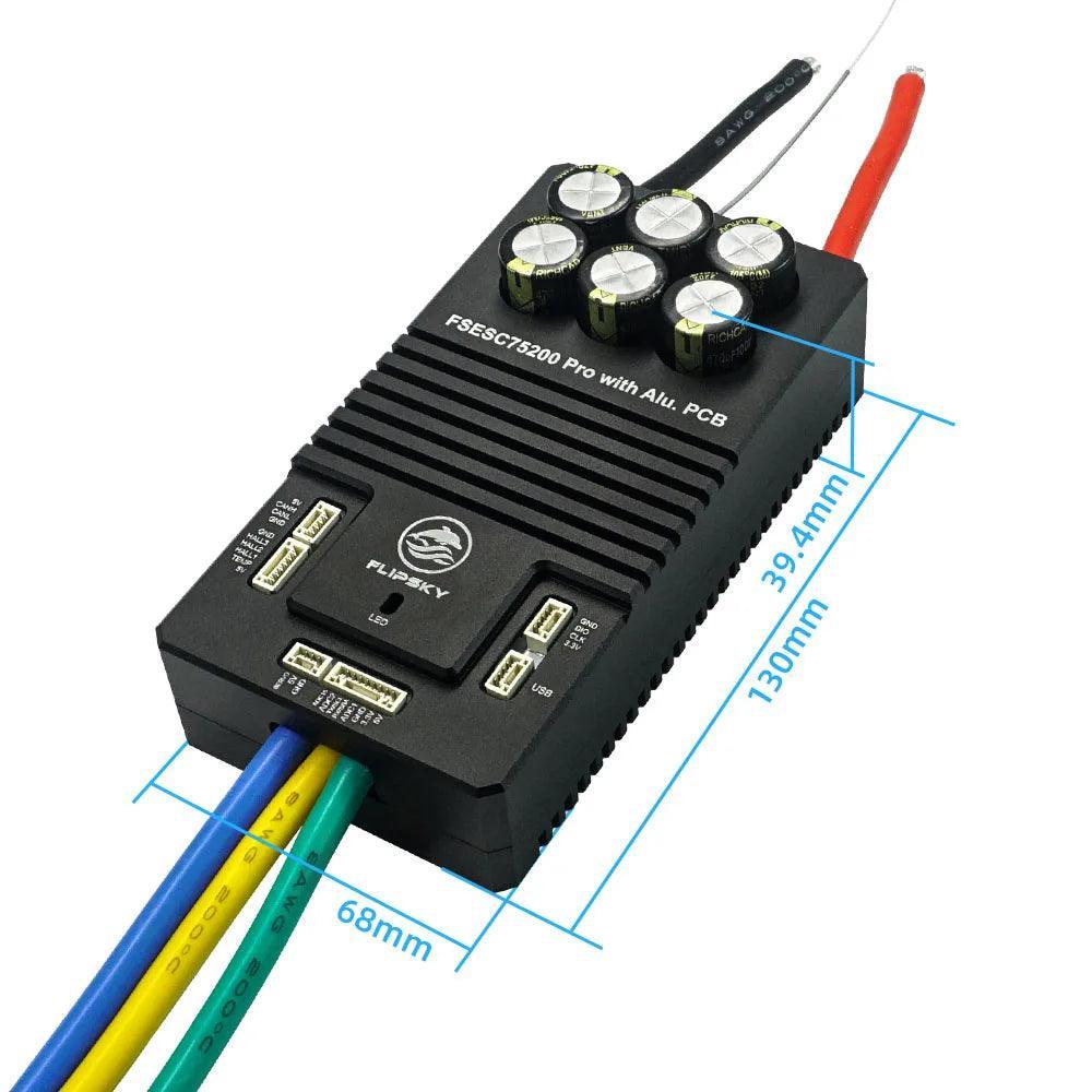 Flipsky 75200 Pro 84v High Current With Aluminum Pcb Based On Vesc For - VirtuousWares.Store