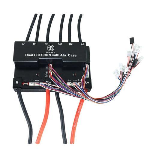 FLIPSKY Brushless DC Motor Speed Controller Dual FSESC6.9 100A Base On - VirtuousWares.Store