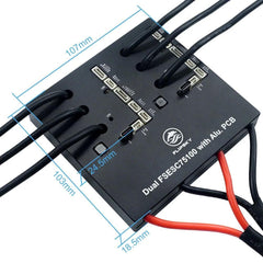 Flipsky Dual 75100 with Aluminum PCB Based on VESC for Electric - VirtuousWares.Store