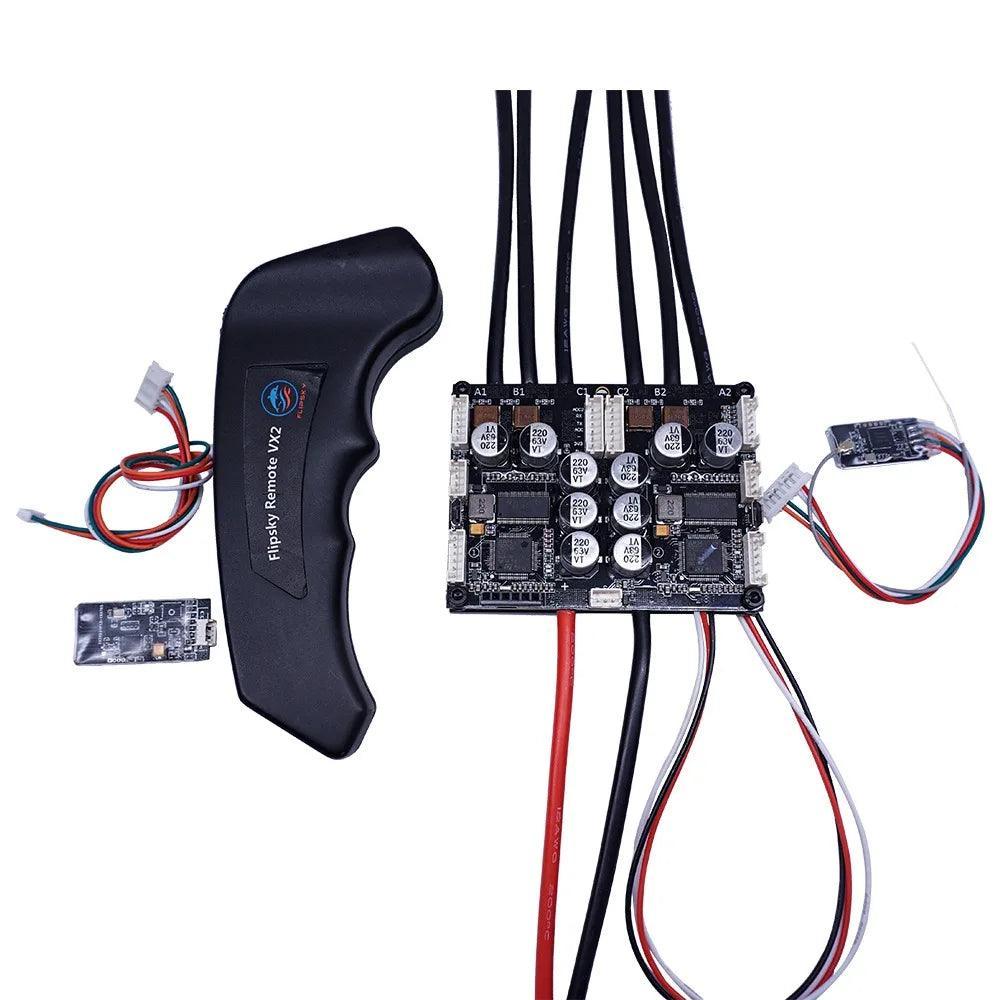 Flipsky Dual FSESC 4.20 PLUS Electric Speed Controller and VX2 Remote - VirtuousWares.Store