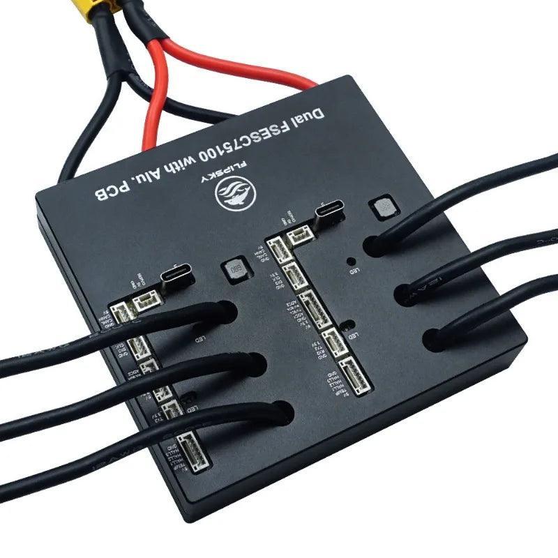 Flipsky Dual FSESC 75100 with Aluminum PCB 75V 100A Controller Based - VirtuousWares.Store