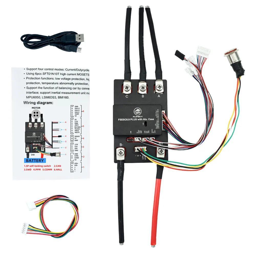 FLIPSKY Electric Speed Controller 100A FSESC 6.9 Plus Base on VESC 6 - VirtuousWares.Store