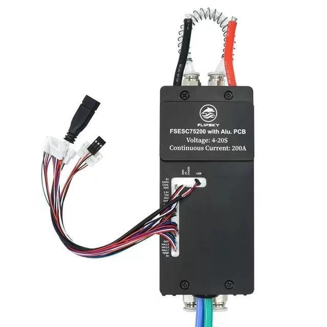 Flipsky ESC 75200 84V 200A High Current Aluminum PCB Based VESC For - VirtuousWares.Store