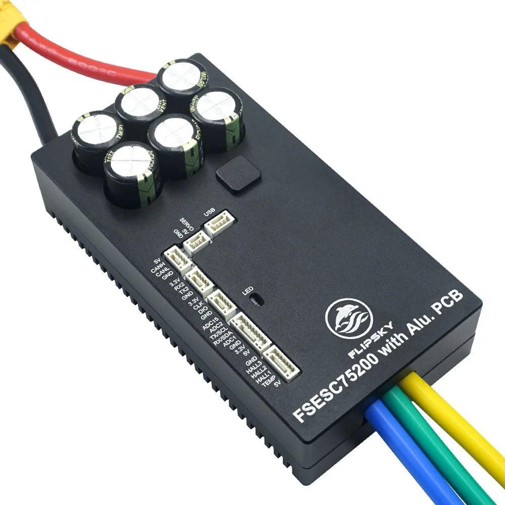 Flipsky Esc 75200 84v 200a High Current With Aluminum Pcb Based On - VirtuousWares.Store