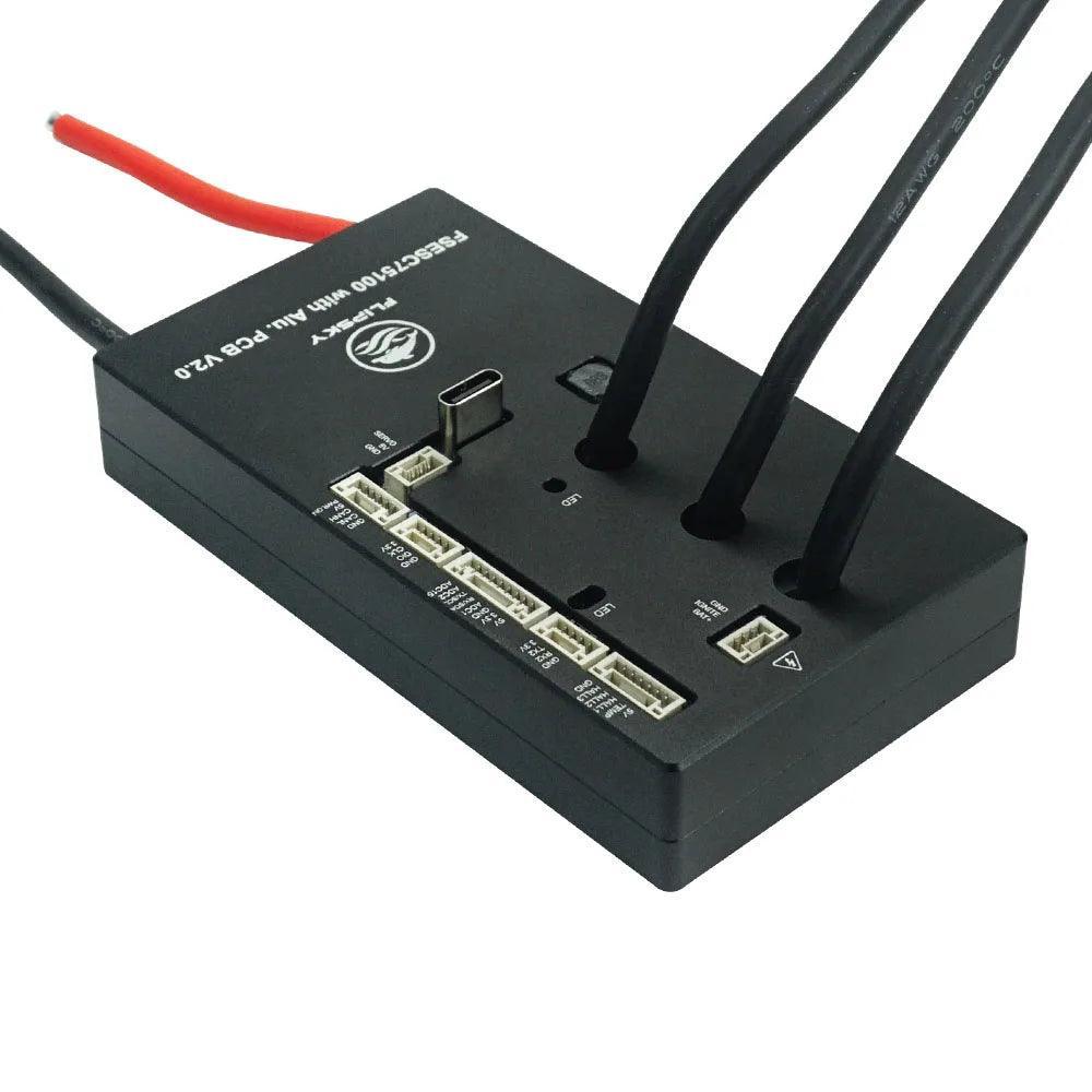 Flipsky FSESC 75100 V2.0 With Aluminum PCB 75V ESC Speed Controller - VirtuousWares.Store