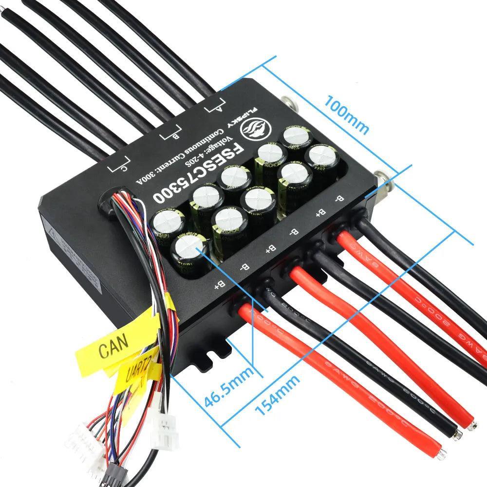 Flipsky FSESC 75300 84V High Current 350A ESC Base On Vesc With - VirtuousWares.Store