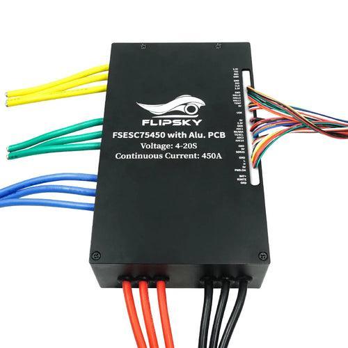 Flipsky FSESC 75450 84V 450A ESC Base On Vesc With Aluminum Case Water - VirtuousWares.Store