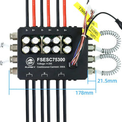 Flipsky Group W7 Electric Skateboard Kit Includes High Current FSESC - VirtuousWares.Store