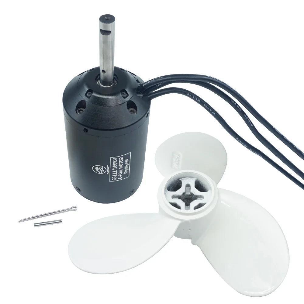 Flipsky Inrunner Brushless DC 65111 Motor 160KV 3000W for Surfing Boat - VirtuousWares.Store