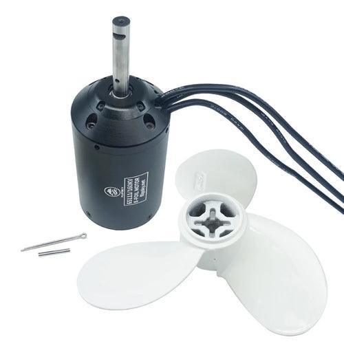 Flipsky Inrunner Brushless DC 65111 Motor 160KV 3000W for Surfing Boat - VirtuousWares.Store