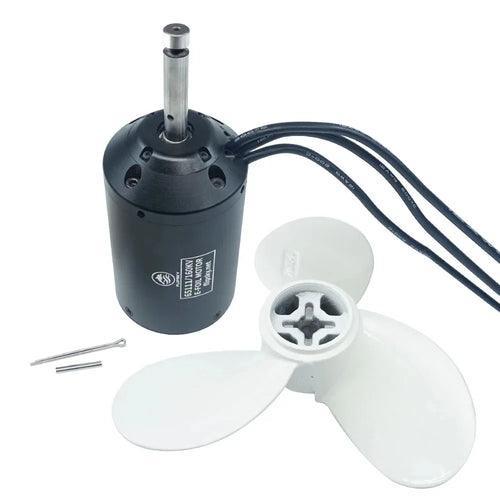Flipsky Inrunner Brushless DC 65111 Motor 160KV 3000W for Surfing Boat - VirtuousWares.Store