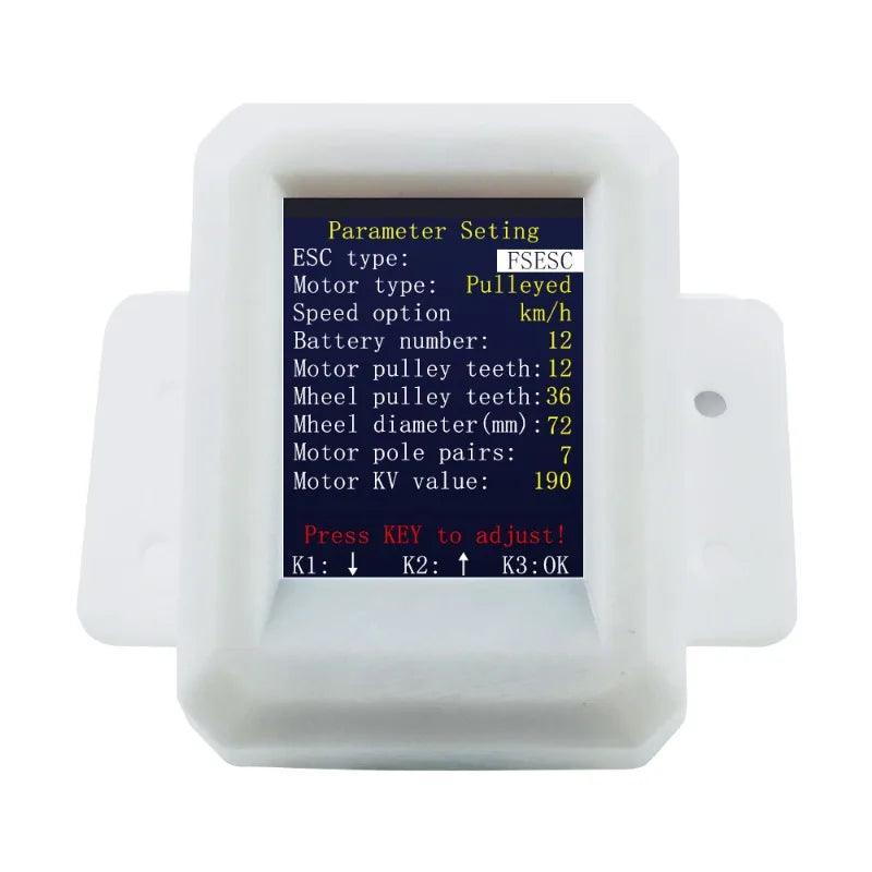 Flipsky TFT Screen Ver2 Module Based on VESC White & Black - VirtuousWares.Store