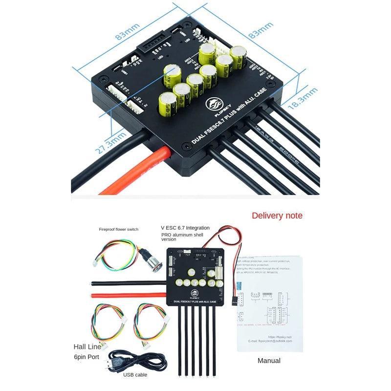 Flipsky V6.7Pro 200A Dual Drive High Current PCB Based On VESC For - VirtuousWares.Store