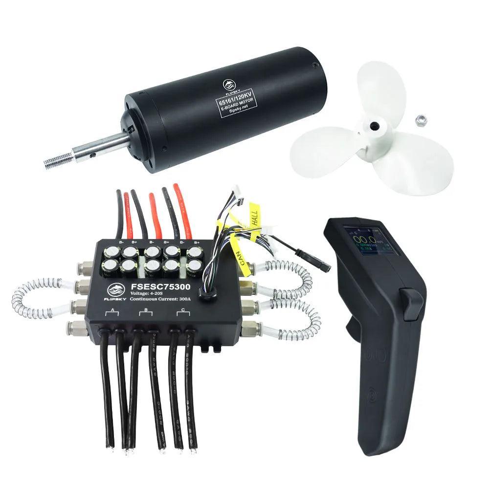 Flipsky W7 Water Sports Kit (includes High Current Fsesc75300 84v And - VirtuousWares.Store
