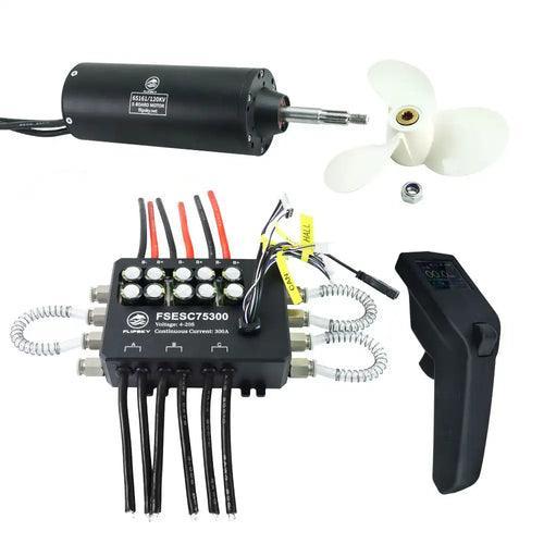 Flipsky W7 Water Sports Kit (includes High Current Fsesc75300 84v And - VirtuousWares.Store