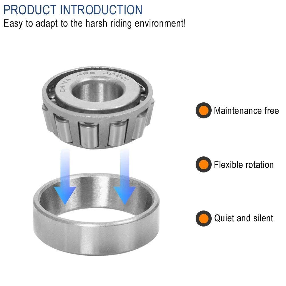 for Kaabo Wolf Warrior 11 Bearings 30202 /30201 Rotating Head Rotate - VirtuousWares.Store