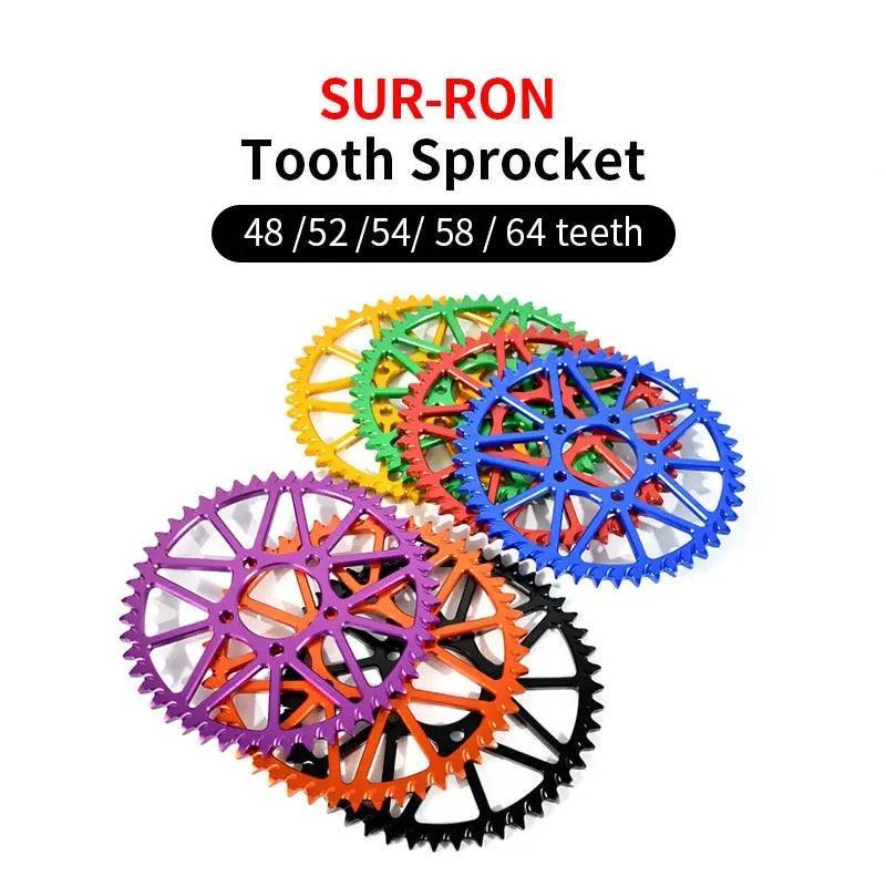 For SUR-RON Light Bee S X 48T 52T 54T 58T 64T Tooth Plate Sprocket - VirtuousWares.Store