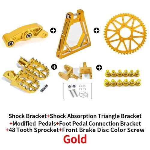 For Sur Ron Shock Absorbing Tripod Reinforced Rear Triangle Suspension - VirtuousWares.Store