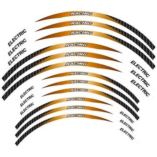 For SUR-RON SURRON Electrlc Bike Off Road Wheel Decals Tape Rim - VirtuousWares.Store
