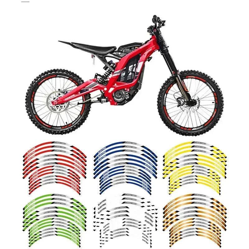 For SUR-RON SURRON Electrlc Bike Off Road Wheel Decals Tape Rim - VirtuousWares.Store
