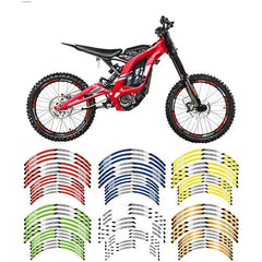 For SUR-RON SURRON Electrlc Bike Off Road Wheel Decals Tape Rim - VirtuousWares.Store