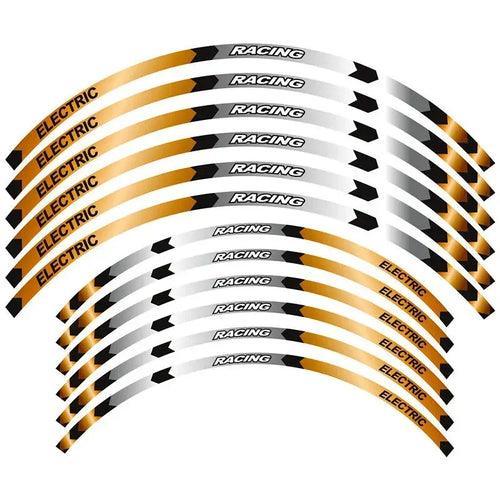 For SUR-RON SURRON Electrlc Bike Off Road Wheel Decals Tape Rim - VirtuousWares.Store