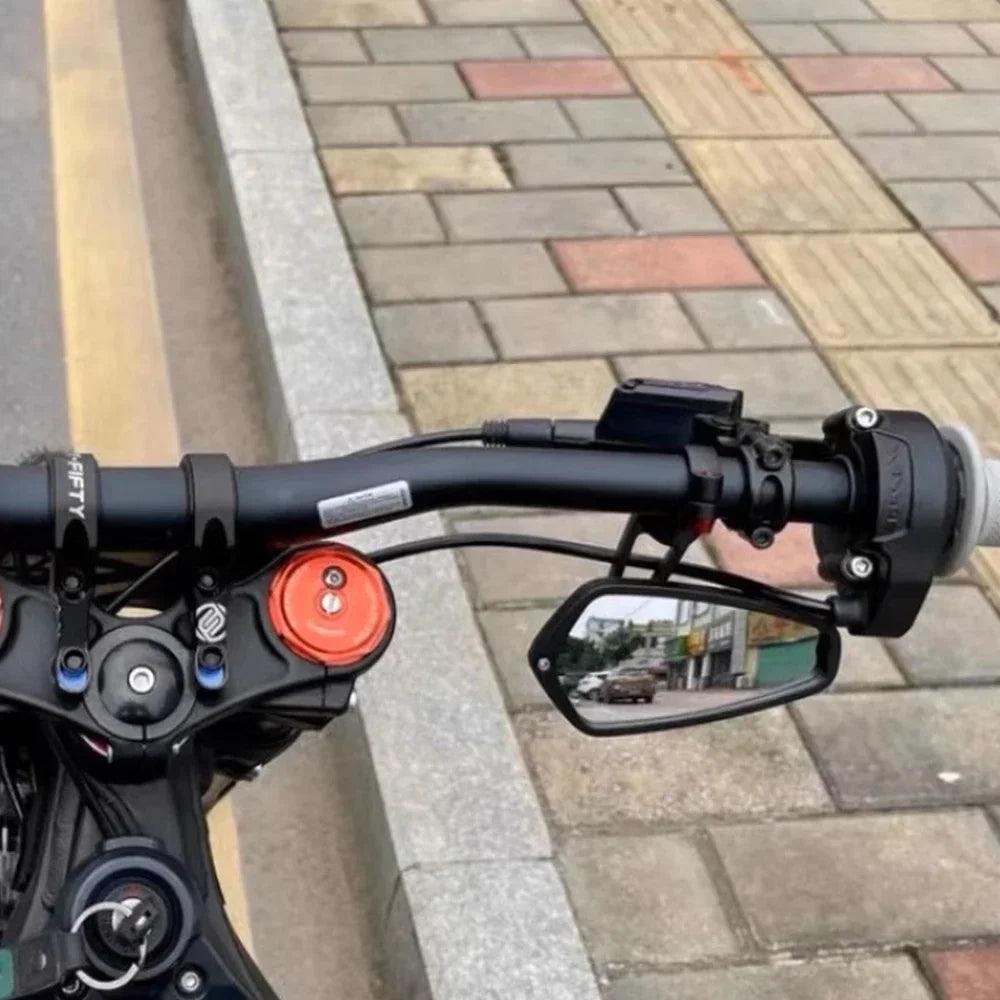 For Sur Ron Surron S X Motorcycle Rearview Handlebar Rearview Mirror - VirtuousWares.Store