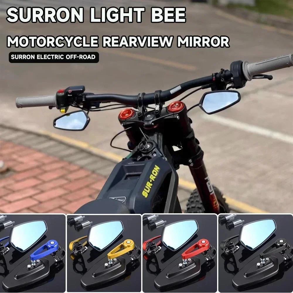 For Sur Ron Surron S X Motorcycle Rearview Handlebar Rearview Mirror - VirtuousWares.Store