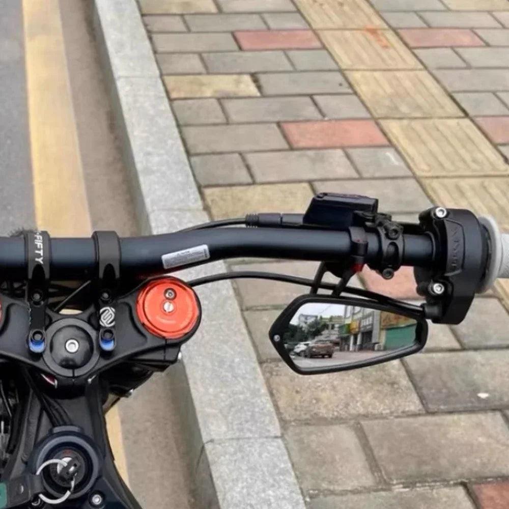 For Sur Ron Surron S X Motorcycle Rearview Handlebar Rearview Mirror - VirtuousWares.Store